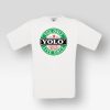 T-shirt Unisex Με Στάμπα Yolo