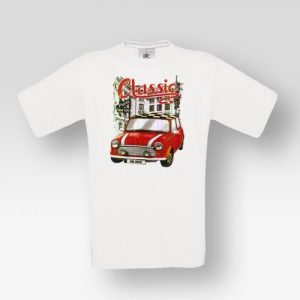 T-shirt Unisex Με Στάμπα Mini Cooper