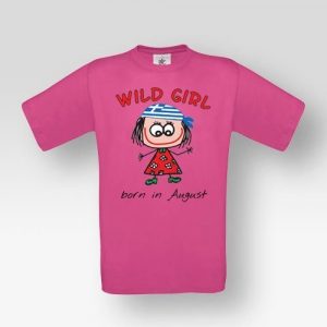 T-shirt Παιδικό Με Στάμπα Wild Girl