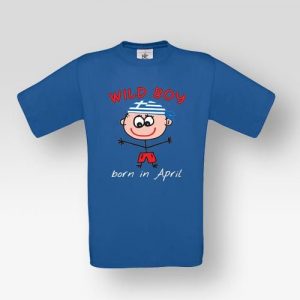 T-shirt Παιδικό Με Στάμπα Wild Boy