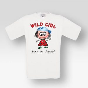 T-shirt Παιδικό Με Στάμπα Wild Girl