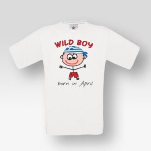 T-shirt Παιδικό Με Στάμπα Wild Boy
