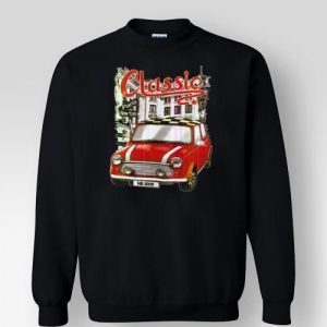 Φούτερ Κλασικό Με Στάμπα Mini Cooper