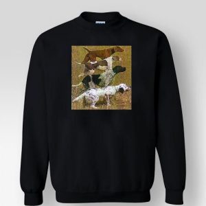 Φούτερ Κλασικό Με Στάμπα Hunting Dogs