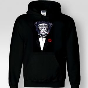 Φούτερ Κουκούλα Με Στάμπα Godfather Gorilla