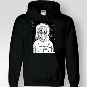 Φούτερ Κουκούλα Με Στάμπα Einstein