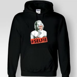 Φούτερ Κουκούλα Με Στάμπα Marilyn Monroe