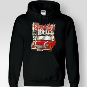 Φούτερ Κουκούλα Με Στάμπα Mini Cooper