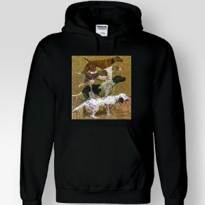 Φούτερ Κουκούλα Με Στάμπα Hunting Dogs