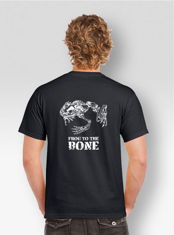 T-shirt Μαύρο ΟΥΚ Frog To The Bone