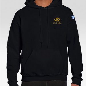 Φούτερ Κουκούλα Μαύρο ΟΥΚ Βατραχοπουλάδα