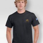 T-shirt Μαύρο ΟΥΚ Βατραχοπουλάδα