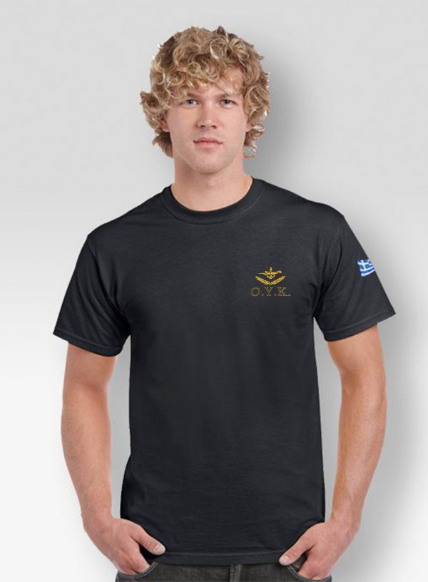 T-shirt Μαύρο ΟΥΚ Βατραχοπουλάδα