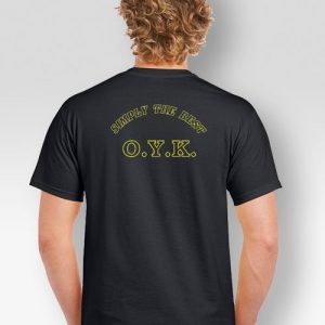 T-shirt Μαύρο Με Κέντημα ΟΥΚ Simply The Best