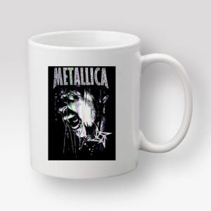 Κούπα Λευκή Με Σχέδιο Metallica