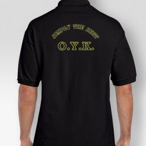 Polo Safran Μαύρο Με Κέντημα ΟΥΚ Simply The Best