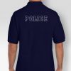 Polo Safran Navy Με Κέντημα Police